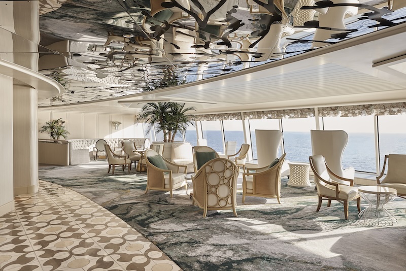 CRYSTAL SYMPHONY 's PALM COURT with panoramic views