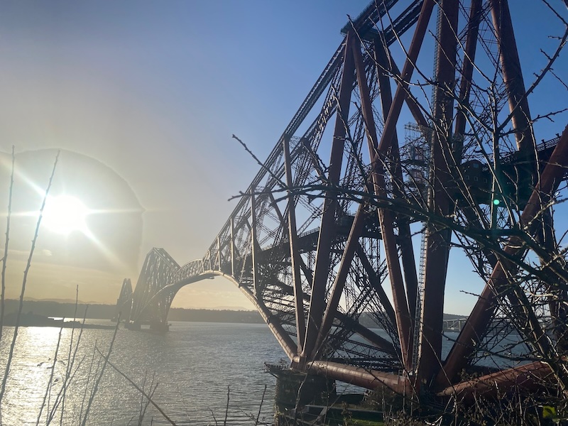 The Forth Bridges, an architectural spectacle in Fife